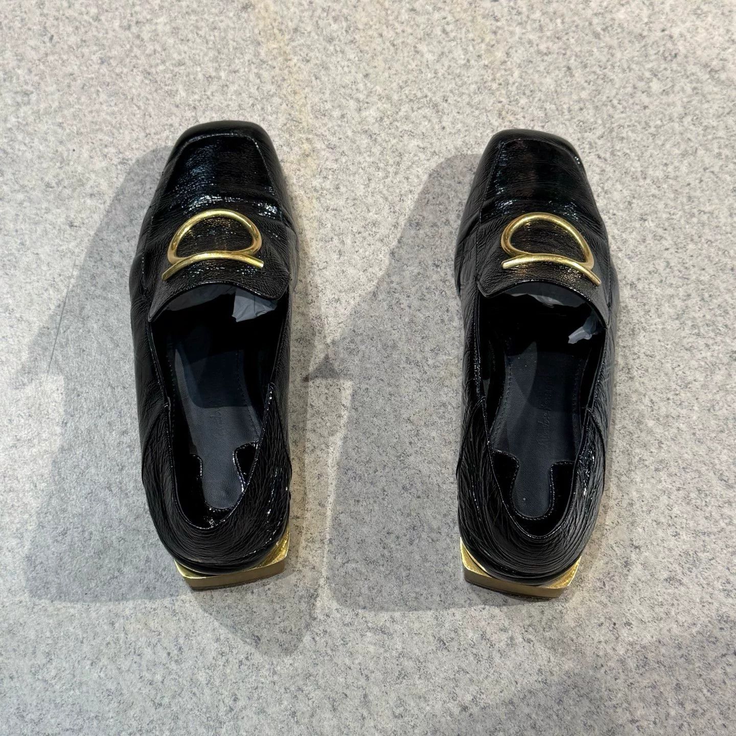 Salvatore Ferragamo Salvatore Ferragamo Patent Black Lowtop Sneakers 42 Men Size US 9 / EU 42 - 8 Thumbnail