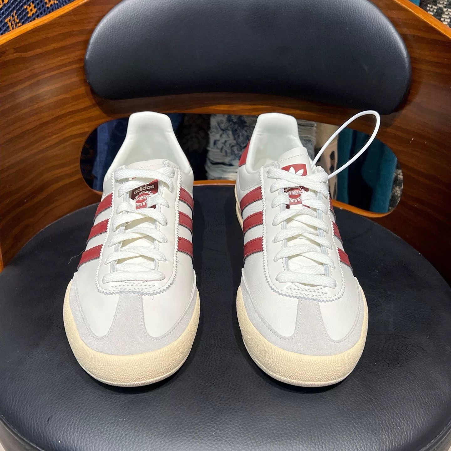 Adidas Adidas Red Lowtop Sneakers 42 Men Size US 9 / EU 42 - 2 Thumbnail