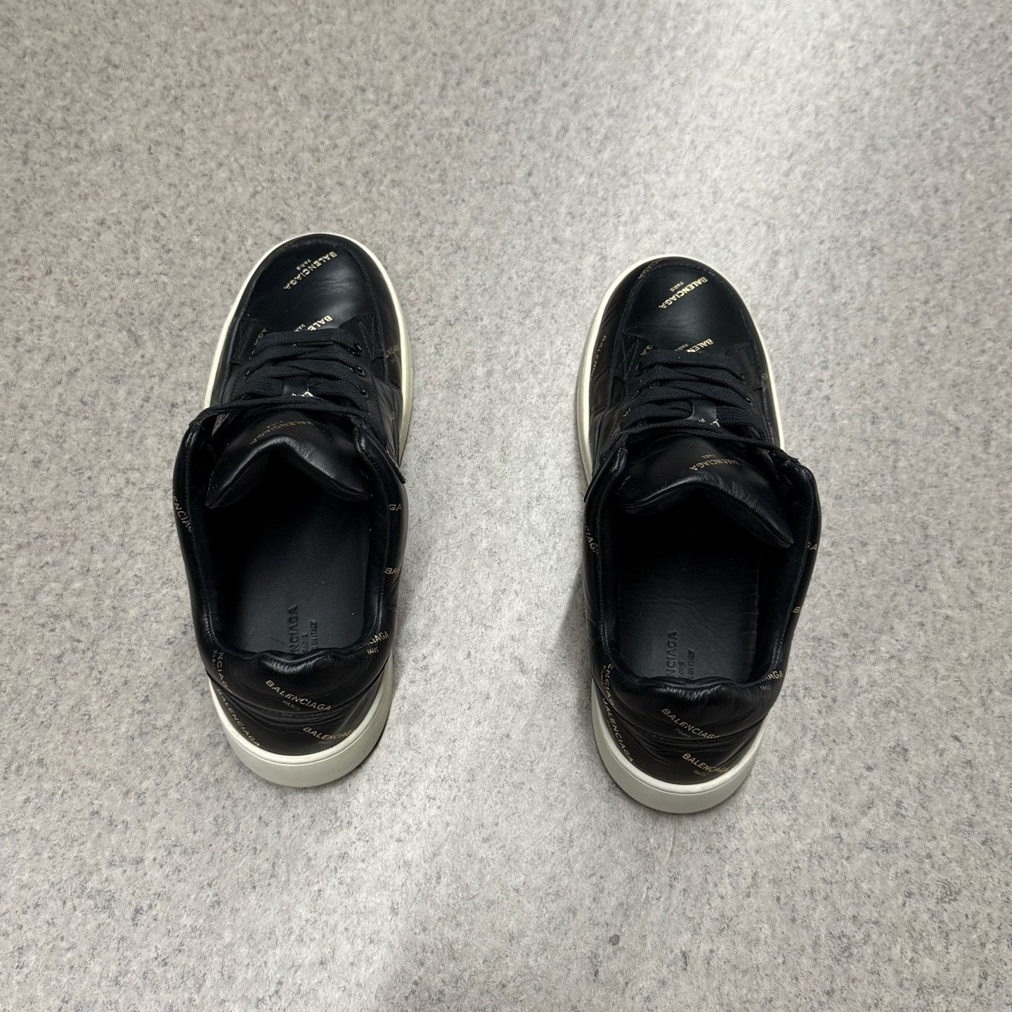 Balenciaga Balenciaga Black Lowtop Sneakers 36 Men Size US 5 / EU 37 - 8 Thumbnail