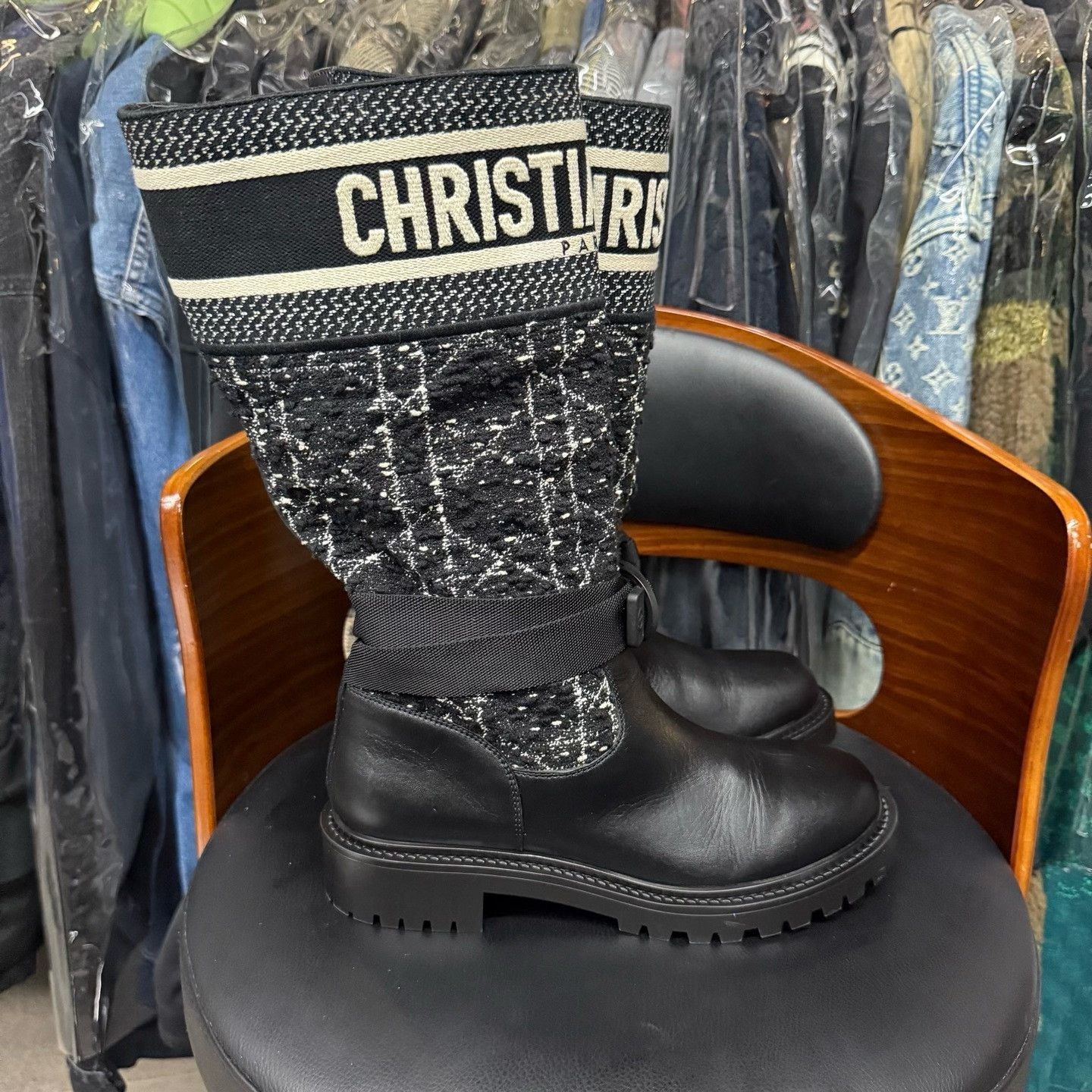 Dior Dior Boots 25 Women Size US 8 / IT 38 - 4 Thumbnail