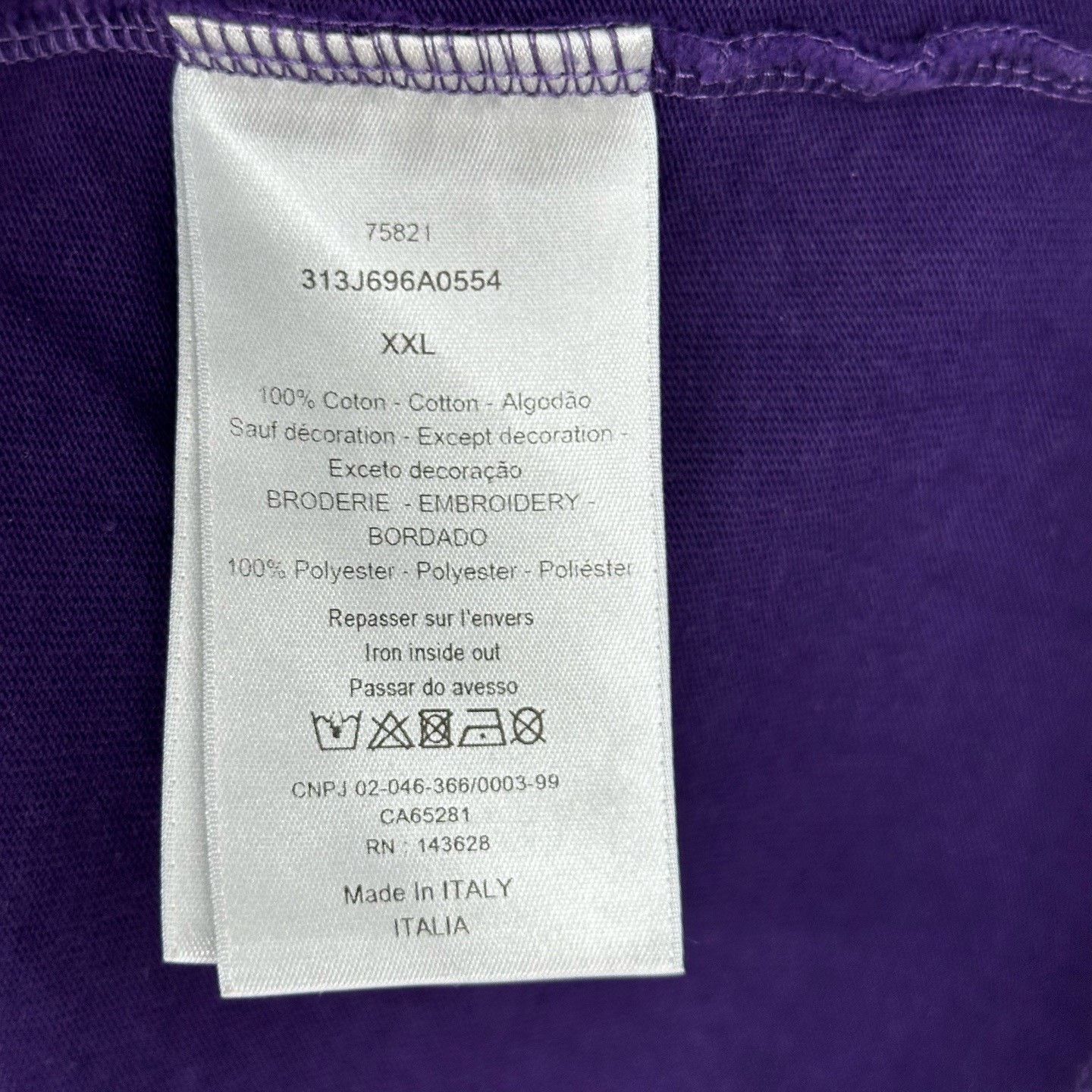 Dior Dior Multi T-Shirt 2XL Men Size US XS / EU 42 / 0 - 5 Thumbnail