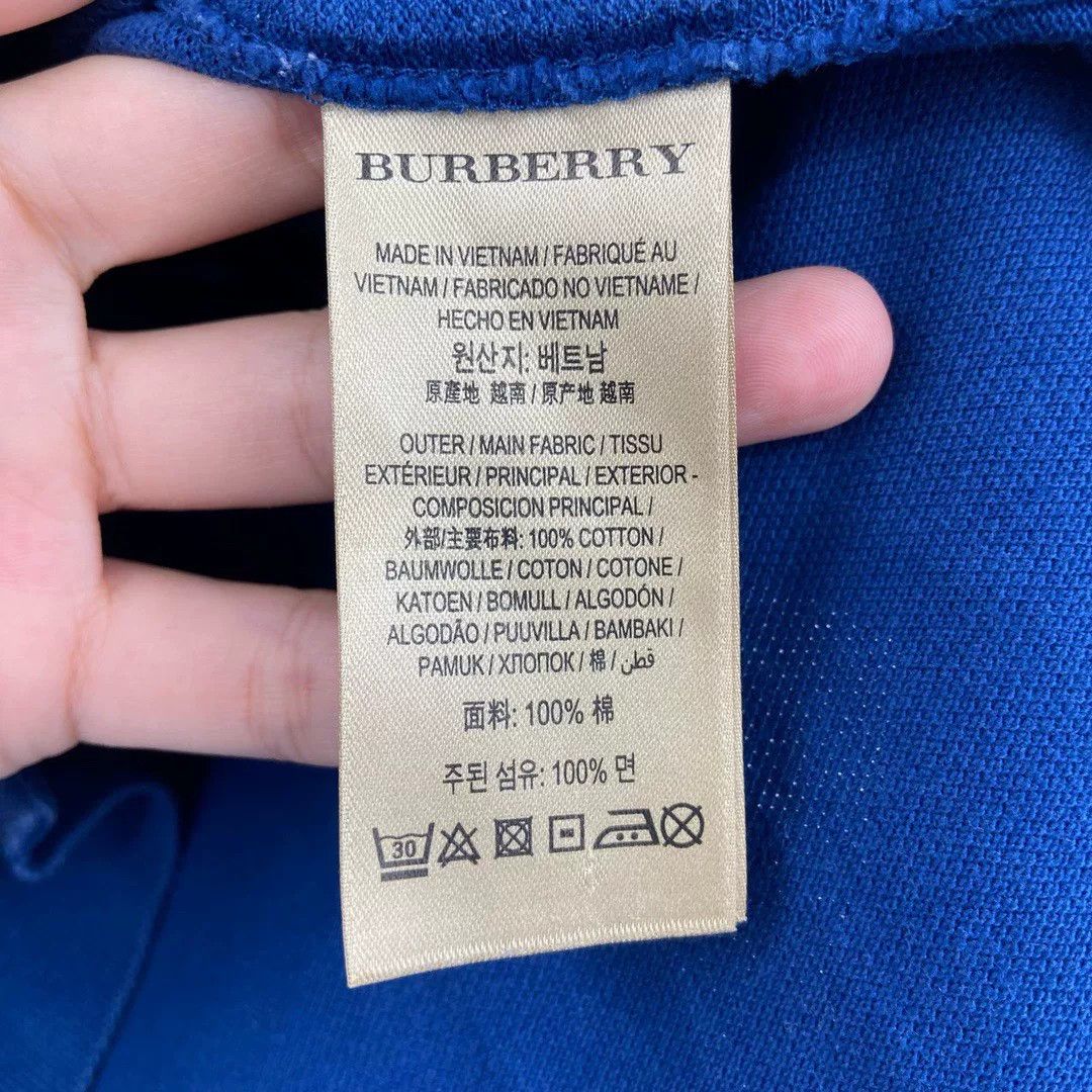 Burberry Burberry Blue Polo S Men Size US S / EU 44-46 / 1 - 5 Thumbnail