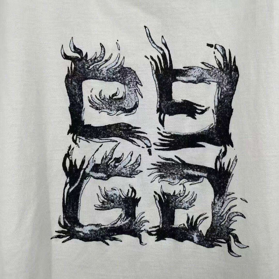 Givenchy Givenchy White T-Shirt L Men Size US L / EU 52-54 / 3 - 5 Thumbnail