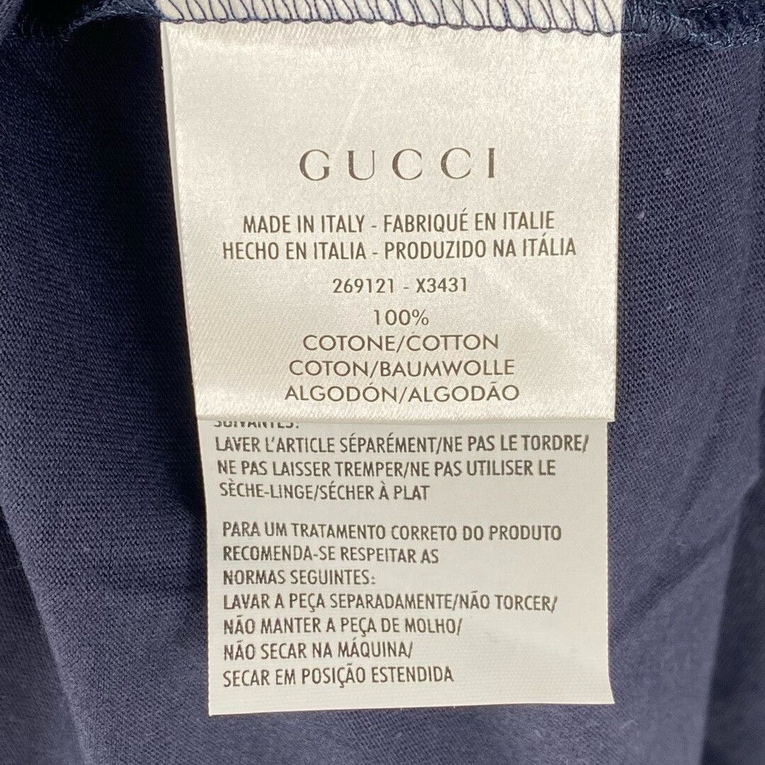 Gucci Gucci Black T-Shirt L Men Size US L / EU 52-54 / 3 - 5 Thumbnail