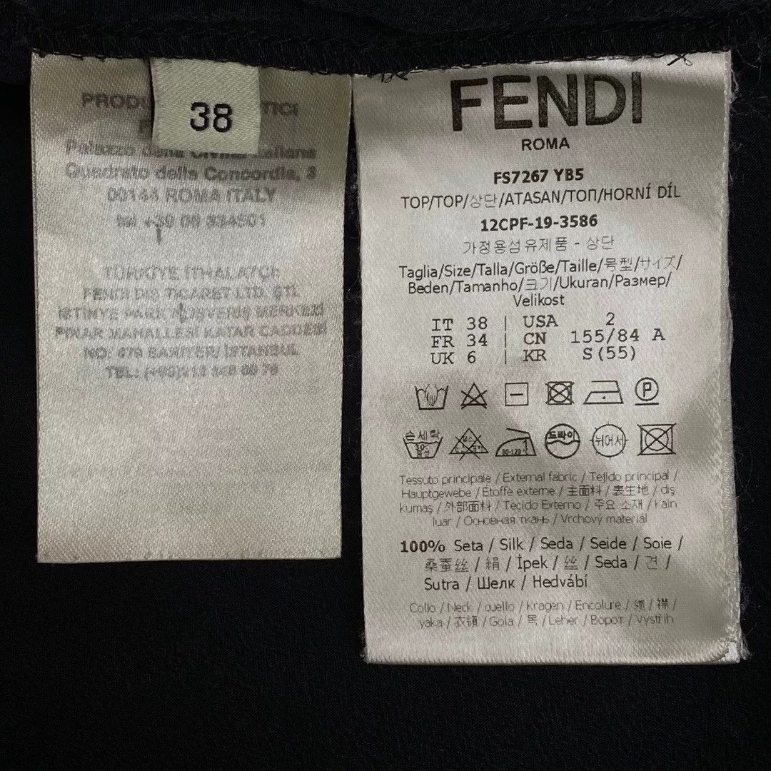 Fendi Fendi T-Shirt 38 Women Size S / US 4 / IT 40 - 4 Thumbnail
