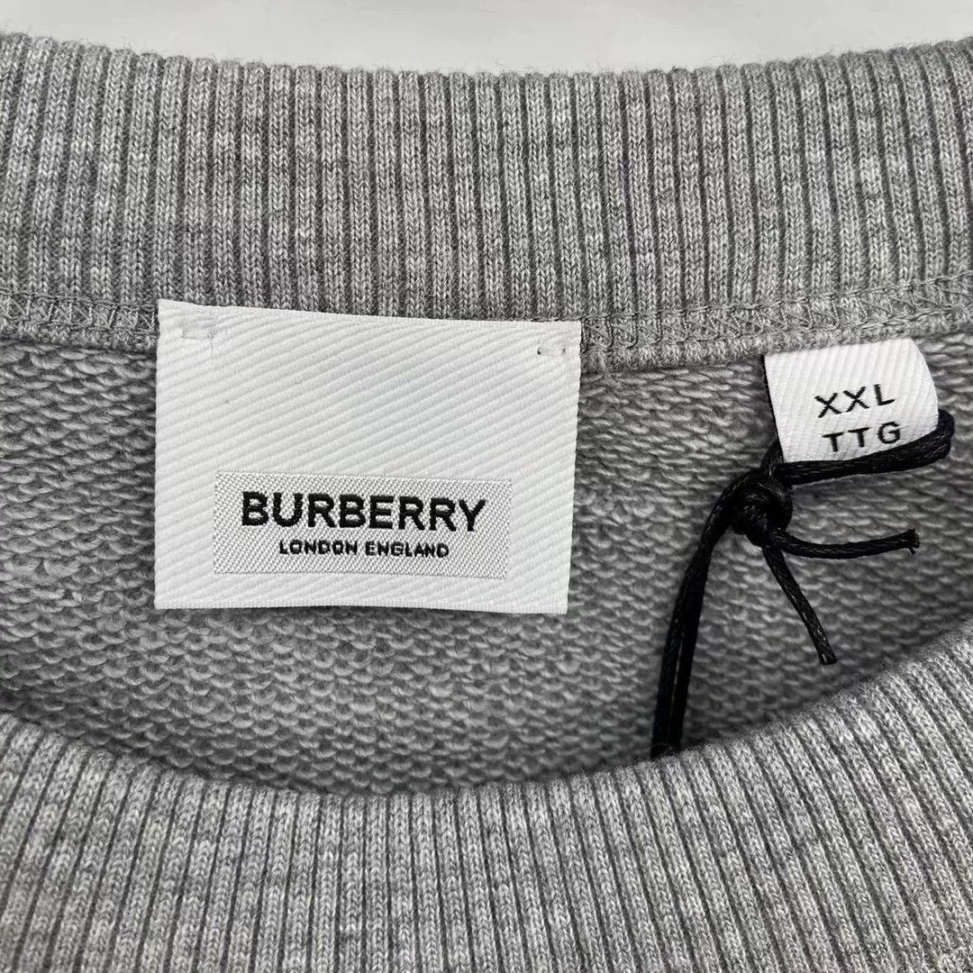 Burberry Burberry Gray Hoodie XXL Men Size US XXL / EU 58 / 5 - 3 Thumbnail
