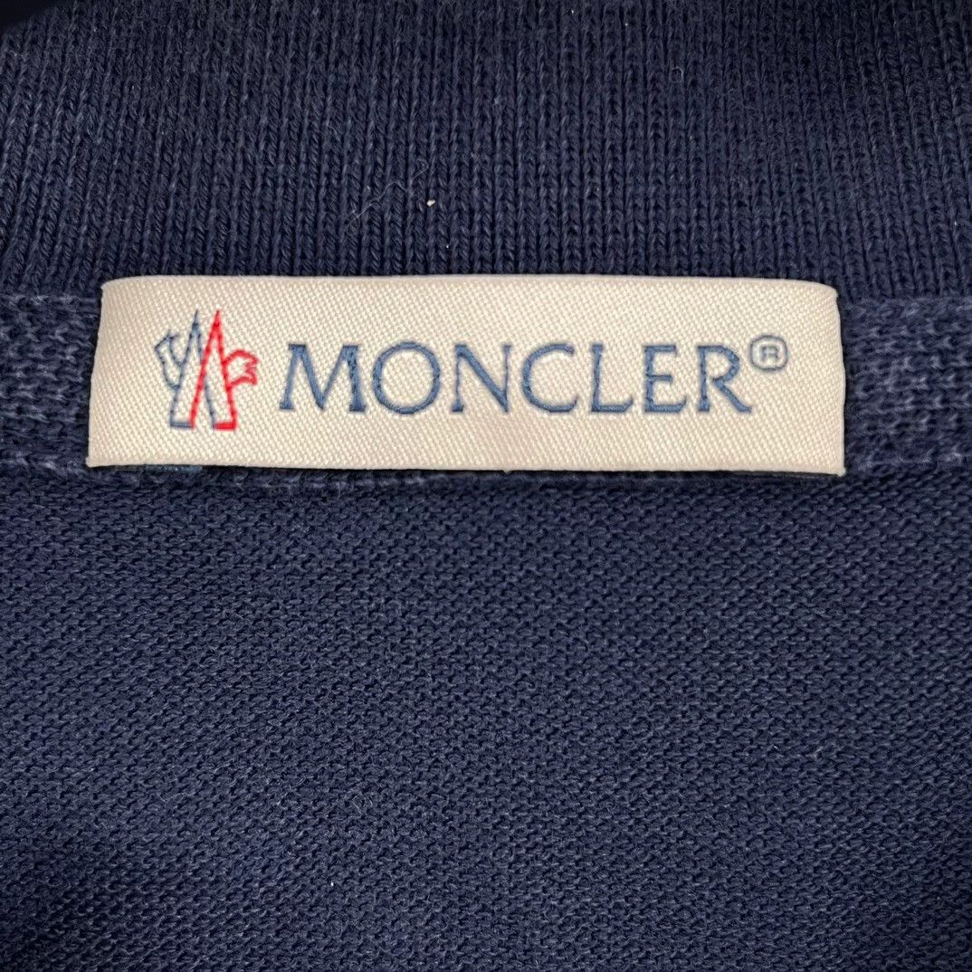 Moncler Moncler Blue Polo M Men Size US M / EU 48-50 / 2 - 3 Thumbnail