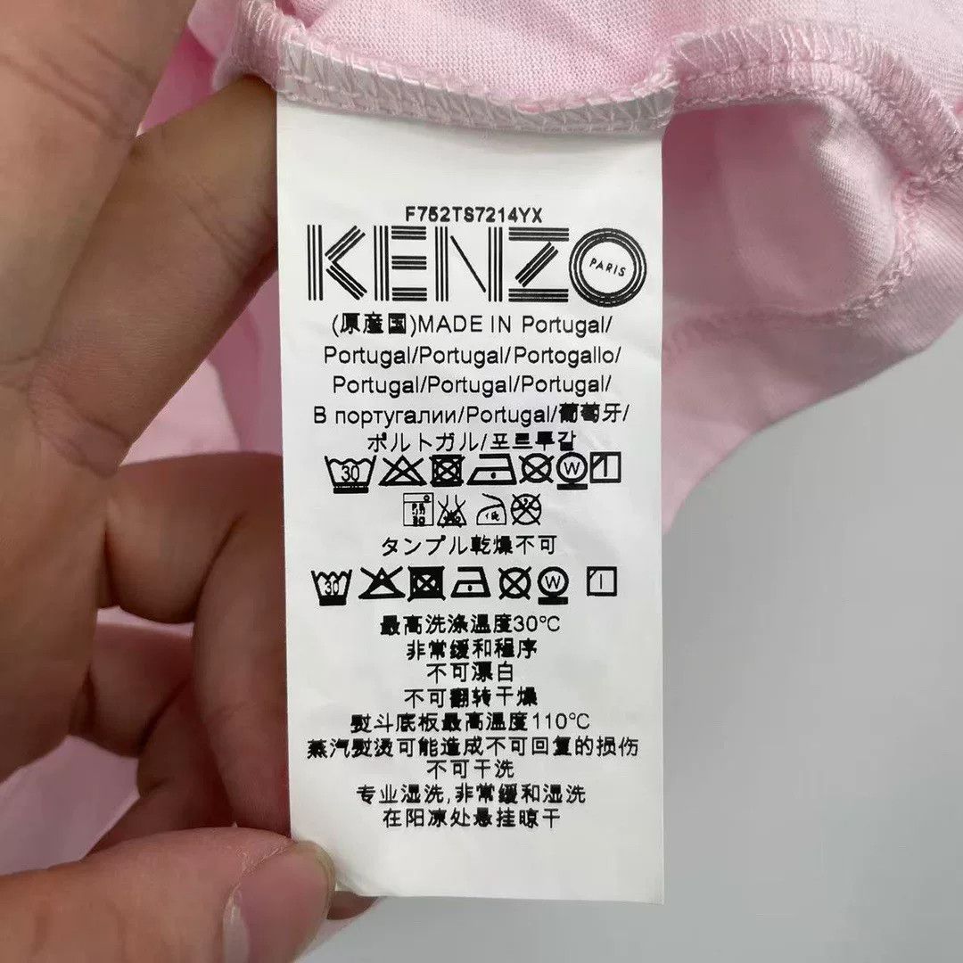 Kenzo Kenzo Pink T-Shirt S Women Size M / US 6-8 / IT 42-44 - 4 Thumbnail
