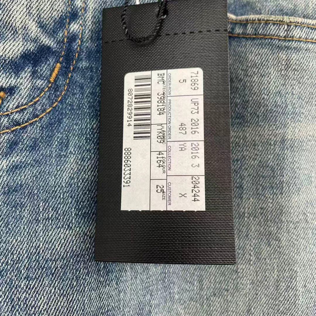 Saint Laurent Paris Saint Laurent Paris Denim Jeans 25 Men Size US 32 / EU 48 - 5 Thumbnail