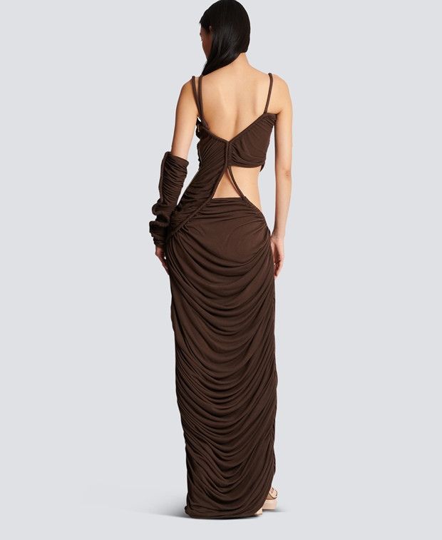 Balmain Maxi-dress Size XS / US 0-2 / IT 36-38 - 3 Thumbnail