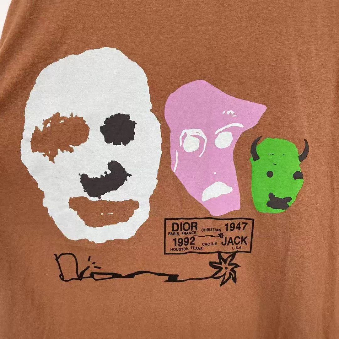 Dior Dior Brown T-Shirt M Men Size US M / EU 48-50 / 2 - 5 Thumbnail