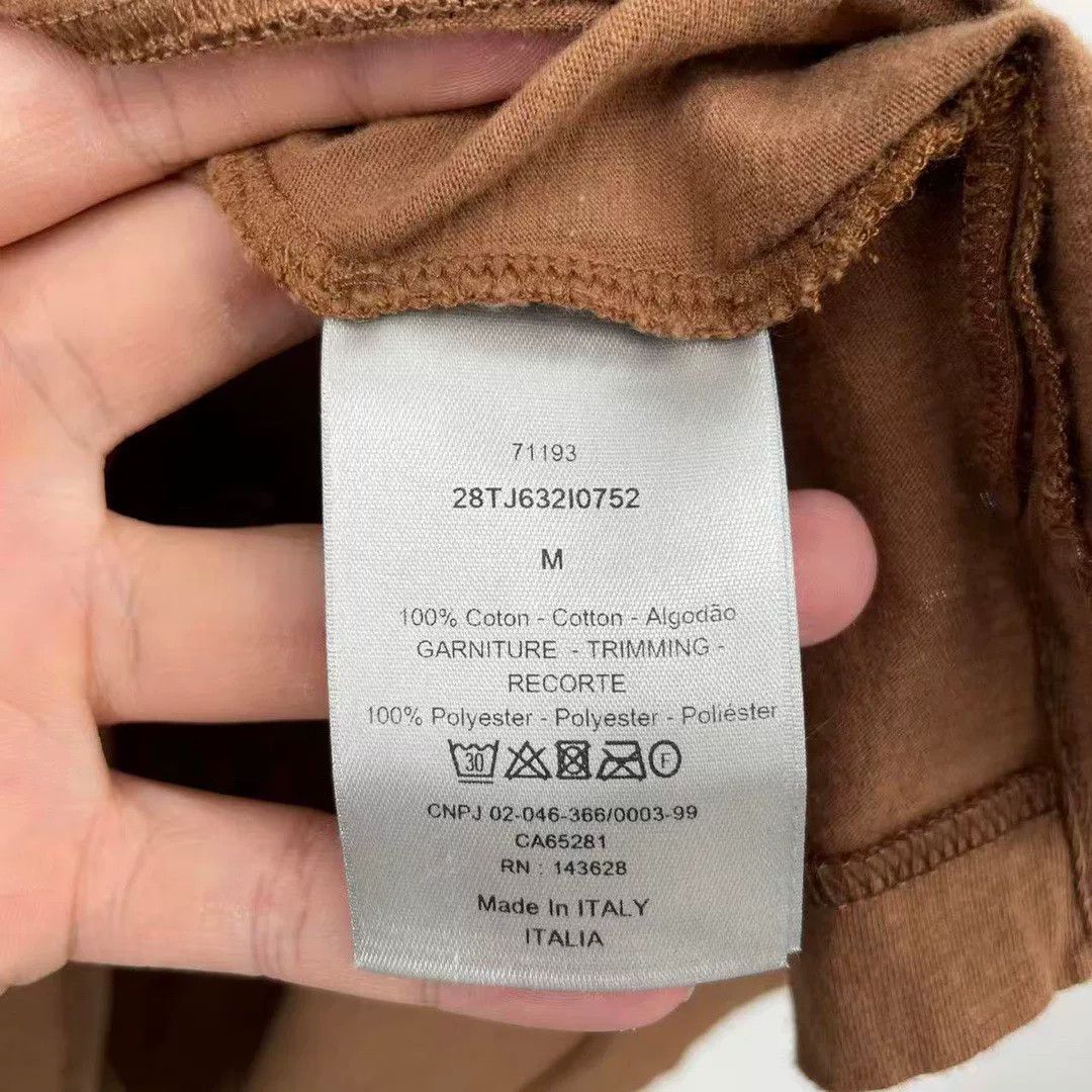Dior Dior Brown T-Shirt M Men Size US M / EU 48-50 / 2 - 4 Thumbnail
