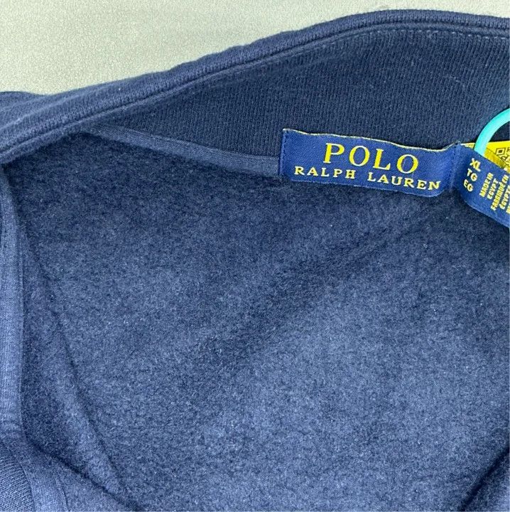 Polo Ralph Lauren Polo Ralph Lauren Logo Half-Zip Long-Sleeve Sweatshirt Size US XL / EU 56 / 4 - 2 Thumbnail