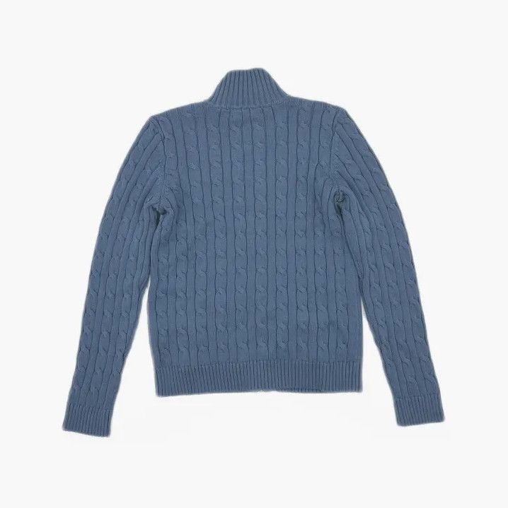 Polo Ralph Lauren Polo Ralph Lauren Men's Zip Cable Knit Sweater Size US M / EU 48-50 / 2 - 3 Thumbnail