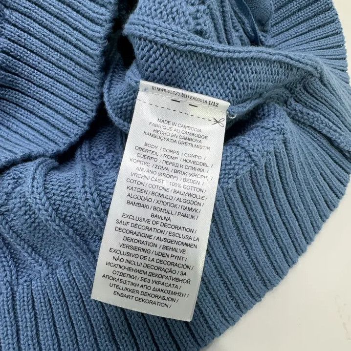Polo Ralph Lauren Polo Ralph Lauren Men's Zip Cable Knit Sweater Size US M / EU 48-50 / 2 - 6 Thumbnail