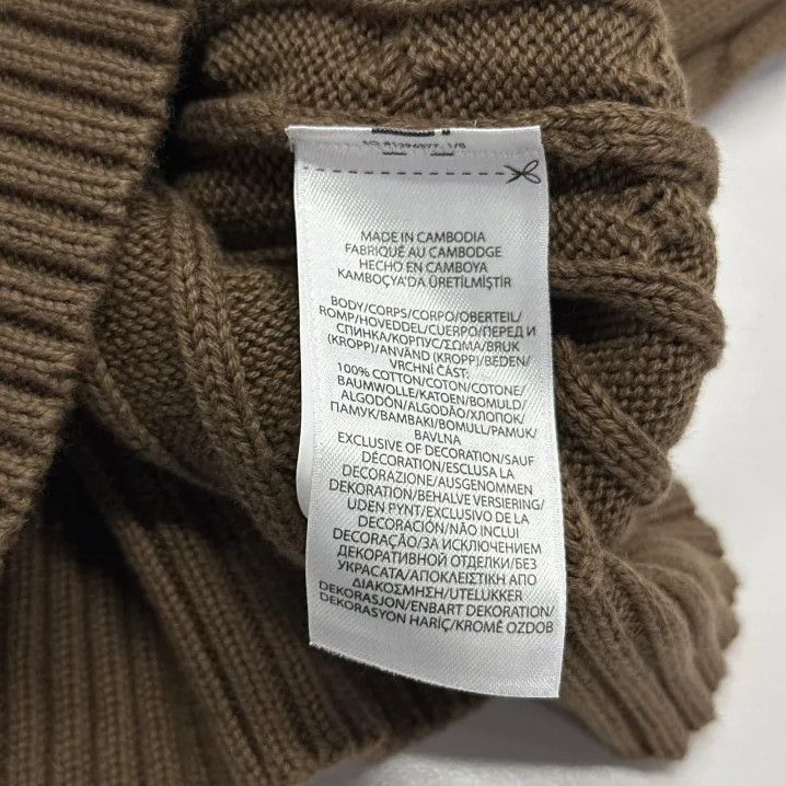 Polo Ralph Lauren Polo Ralph Lauren Pony Embroidered V-Neck Sweater Size US XS / EU 42 / 0 - 6 Thumbnail