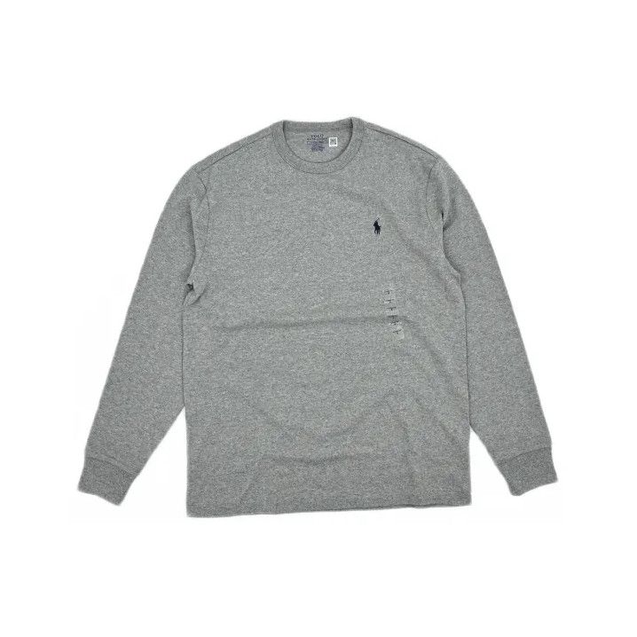 Polo Ralph Lauren Polo Ralph Lauren Gray Pony Embroidered Long-Sleeve T-Shirt Size US S / EU 44-46 / 1 - 2 Thumbnail