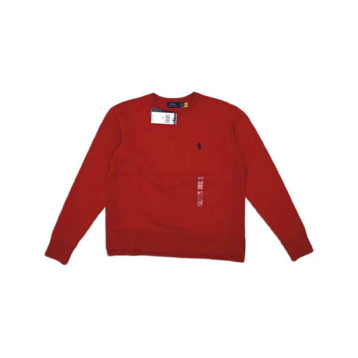 Polo Ralph Lauren Polo Ralph Lauren Solid Crewneck Sweatshirt Size US S / EU 44-46 / 1 - 2 Thumbnail