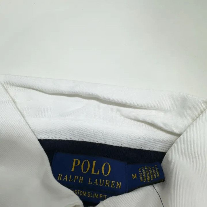 Polo Ralph Lauren Polo Ralph Lauren Striped Collar Long Sleeve T-Shirt Size US M / EU 48-50 / 2 - 6 Thumbnail