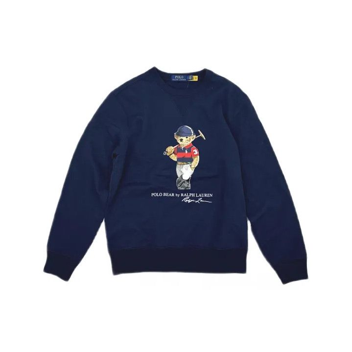 Polo Ralph Lauren Polo Ralph Lauren Polo Bear Crewneck Sweatshirt Size US S / EU 44-46 / 1 - 2 Thumbnail