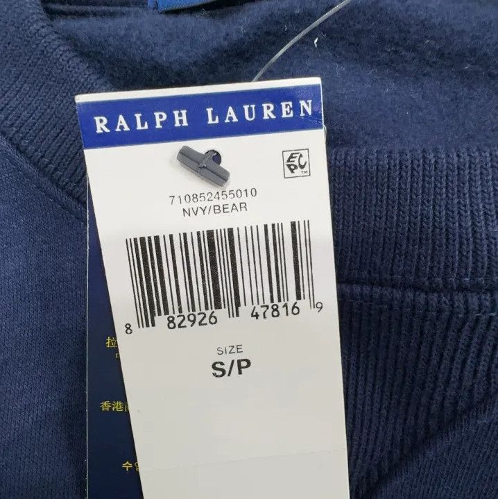 Polo Ralph Lauren Polo Ralph Lauren Polo Bear Crewneck Sweatshirt Size US S / EU 44-46 / 1 - 5 Thumbnail
