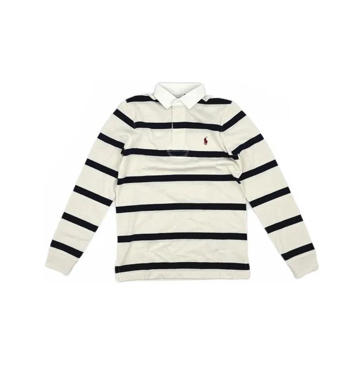 Polo Ralph Lauren Polo Ralph Lauren Striped Long-Sleeve Polo Size US S / EU 44-46 / 1 - 2 Thumbnail