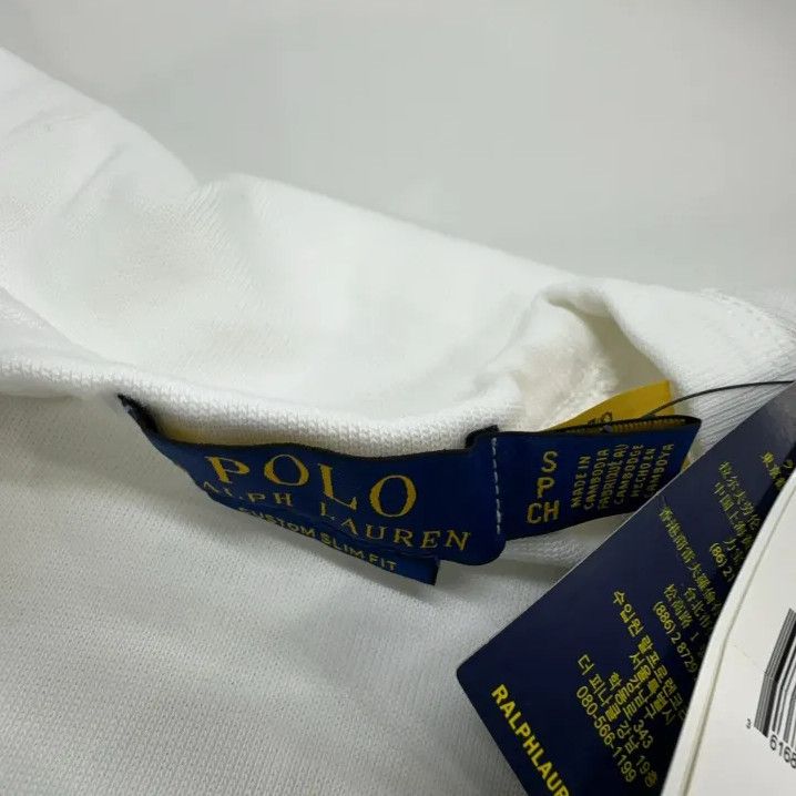 Polo Ralph Lauren Polo Ralph Lauren White Long-Sleeve T-Shirt Size US S / EU 44-46 / 1 - 5 Thumbnail