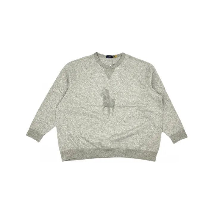 Polo Ralph Lauren Polo Ralph Lauren Crewneck Long-Sleeve Sweatshirt Size US XXL / EU 58 / 5 - 2 Thumbnail