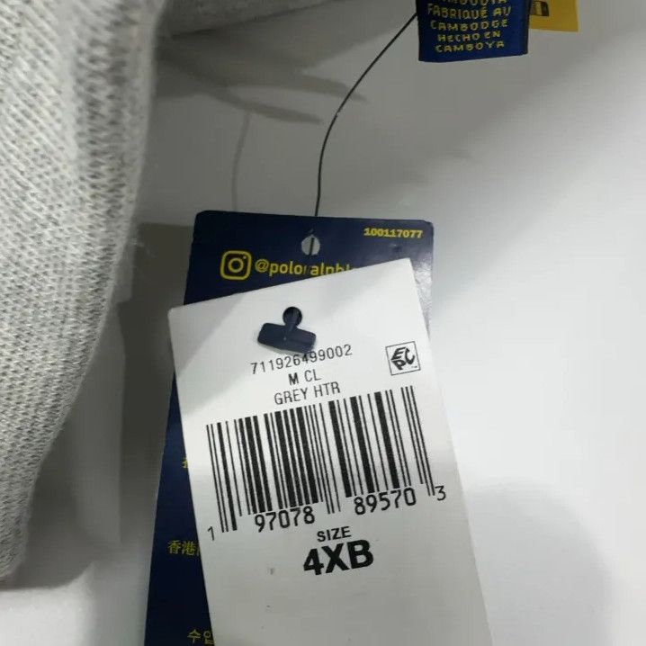 Polo Ralph Lauren Polo Ralph Lauren Crewneck Long-Sleeve Sweatshirt Size US XXL / EU 58 / 5 - 5 Thumbnail