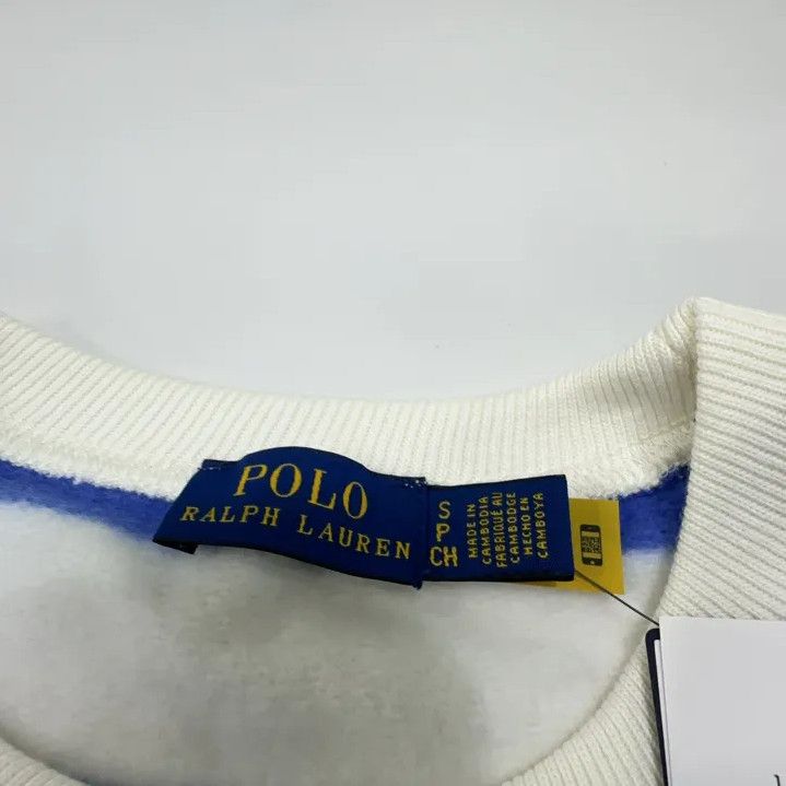 Polo Ralph Lauren Polo Ralph Lauren Unisex Wide Stripe Long Sleeve Sweatshirt Size US S / EU 44-46 / 1 - 5 Thumbnail