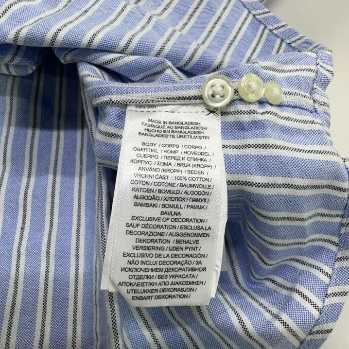 Polo Ralph Lauren Polo Ralph Lauren Striped Long-Sleeve Shirt Size US XL / EU 56 / 4 - 6 Thumbnail