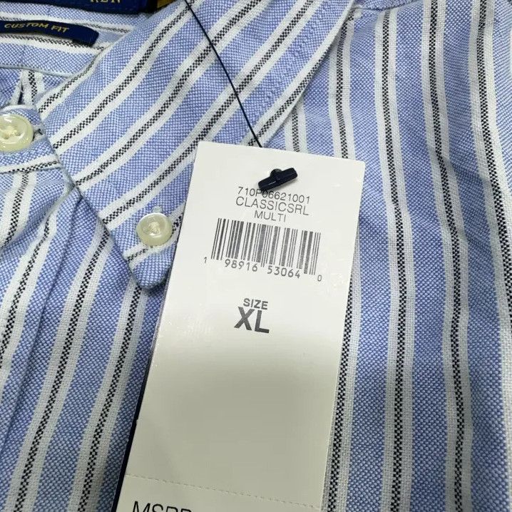 Polo Ralph Lauren Polo Ralph Lauren Striped Long-Sleeve Shirt Size US XL / EU 56 / 4 - 5 Thumbnail
