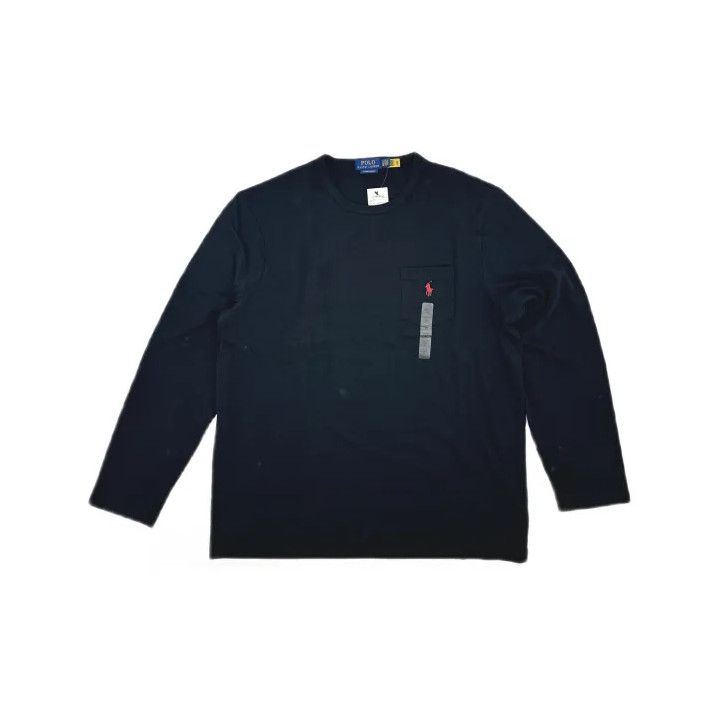 Polo Ralph Lauren Polo Ralph Lauren Solid Pony Embroidered Long-Sleeve T-Shirt Size US XL / EU 56 / 4 - 2 Thumbnail