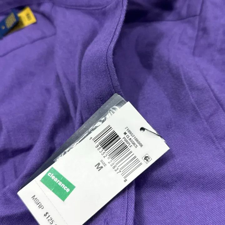 Polo Ralph Lauren Polo Ralph Lauren Men's Purple Long-Sleeve Button-Up Shirt Size US M / EU 48-50 / 2 - 6 Thumbnail