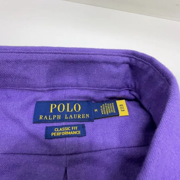 Polo Ralph Lauren Polo Ralph Lauren Purple Long-Sleeve Button-Up Shirt Size US M / EU 48-50 / 2 - 6 Thumbnail