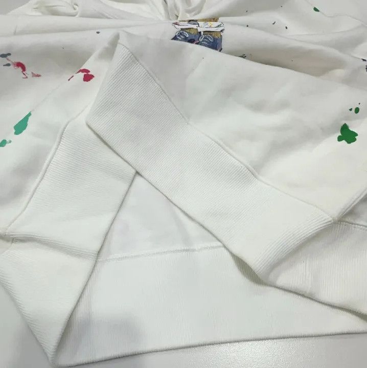 Polo Ralph Lauren Polo Ralph Lauren White Bear Print Hooded Sweatshirt Size US M / EU 48-50 / 2 - 9 Thumbnail