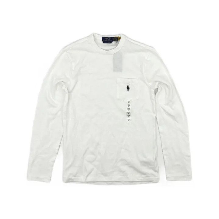 Polo Ralph Lauren Polo Ralph Lauren White Long-Sleeve T-Shirt Size US XS / EU 42 / 0 - 2 Thumbnail