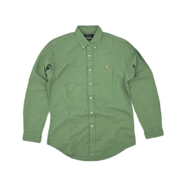 Polo Ralph Lauren Polo Ralph Lauren Custom Slim Pony Embroidery Long-Sleeve Shirt Size US M / EU 48-50 / 2 - 2 Thumbnail