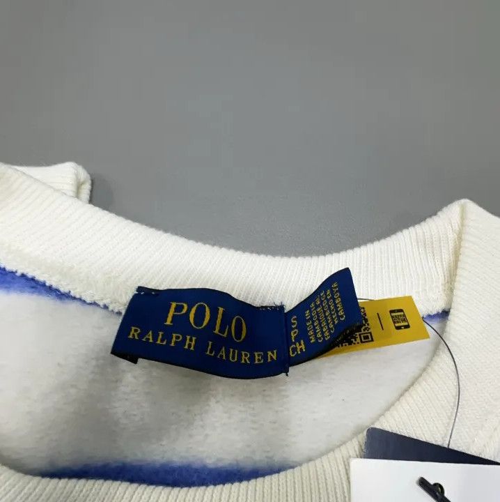 Polo Ralph Lauren Polo Ralph Lauren Wide Stripe Long Sleeve Sweatshirt Size US S / EU 44-46 / 1 - 5 Thumbnail