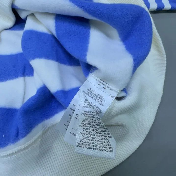 Polo Ralph Lauren Polo Ralph Lauren Wide Stripe Long Sleeve Sweatshirt Size US S / EU 44-46 / 1 - 4 Thumbnail