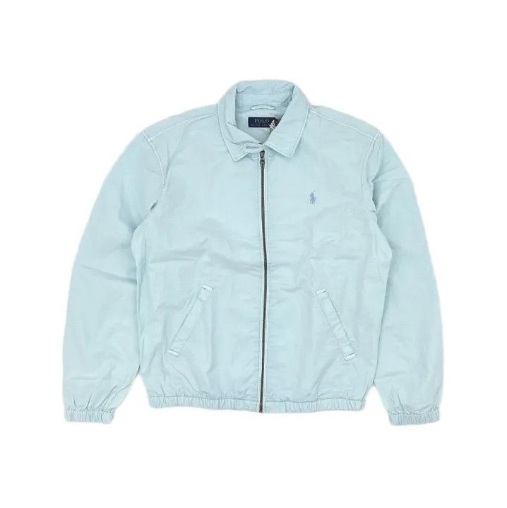 Polo Ralph Lauren Polo Ralph Lauren Men's Blue Zip Collar Jacket Size US M / EU 48-50 / 2 - 2 Thumbnail