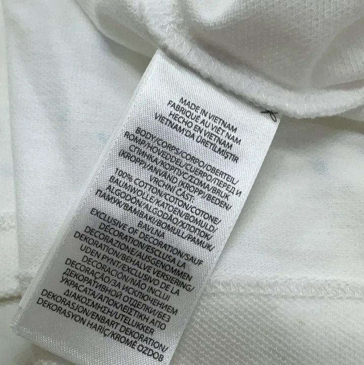 Polo Ralph Lauren Polo Ralph Lauren White Splatter Logo Polo Shirt Size US L / EU 52-54 / 3 - 6 Thumbnail