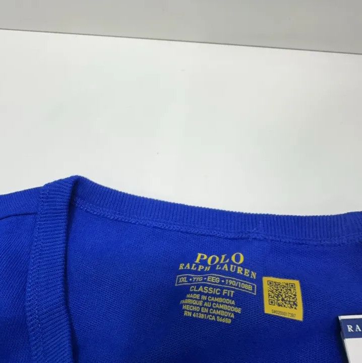 Polo Ralph Lauren Polo Ralph Lauren Logo Embroidered Long-Sleeve T-Shirt Size US XXL / EU 58 / 5 - 6 Thumbnail