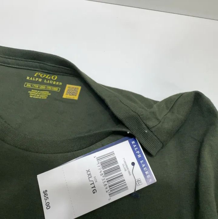 Polo Ralph Lauren Polo Ralph Lauren Solid Logo Embroidered Long-Sleeve T-Shirt Size US XXL / EU 58 / 5 - 6 Thumbnail