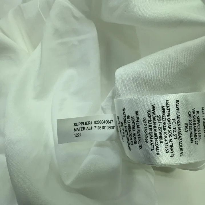 Polo Ralph Lauren Polo Ralph Lauren Solid Logo Embroidered Long-Sleeve Shirt Size US XS / EU 42 / 0 - 4 Thumbnail