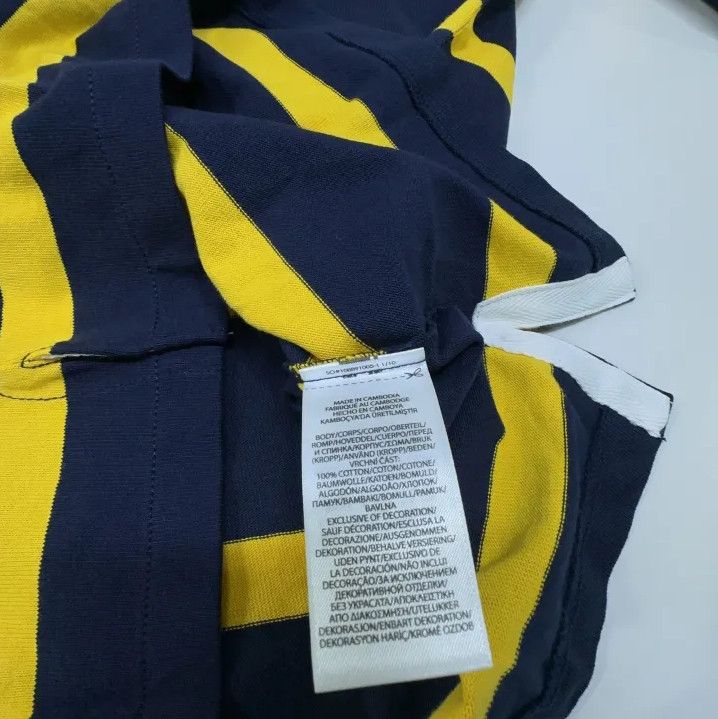 Polo Ralph Lauren Polo Ralph Lauren Striped Collar Long-Sleeve T-Shirt Size US S / EU 44-46 / 1 - 4 Thumbnail
