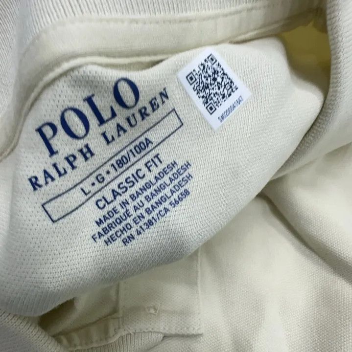 Polo Ralph Lauren Polo Ralph Lauren Classic Logo Embroidered Cotton Polo Shirt Size US L / EU 52-54 / 3 - 5 Thumbnail