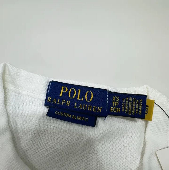 Polo Ralph Lauren Polo Ralph Lauren White Long-Sleeve T-Shirt Size US XS / EU 42 / 0 - 6 Thumbnail