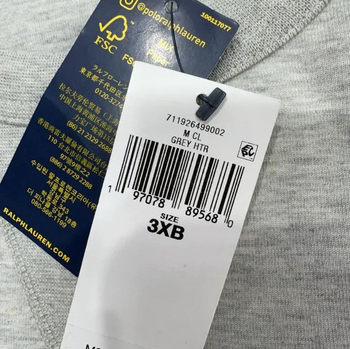Polo Ralph Lauren Polo Ralph Lauren Round-Neck Long-Sleeve Sweatshirt Size US XXL / EU 58 / 5 - 5 Thumbnail