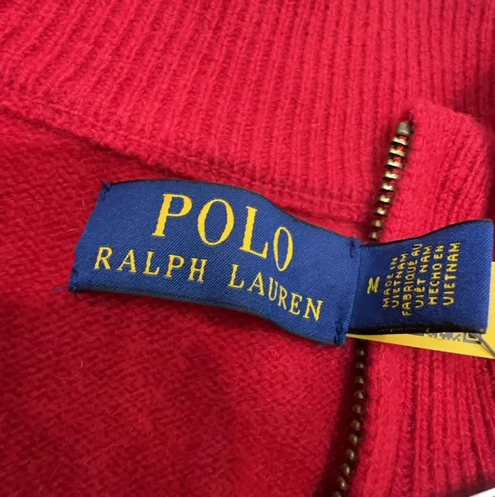 Polo Ralph Lauren Polo Ralph Lauren SS23 Solid Logo Embroidered Half-Zip Sweater Size US M / EU 48-50 / 2 - 5 Thumbnail